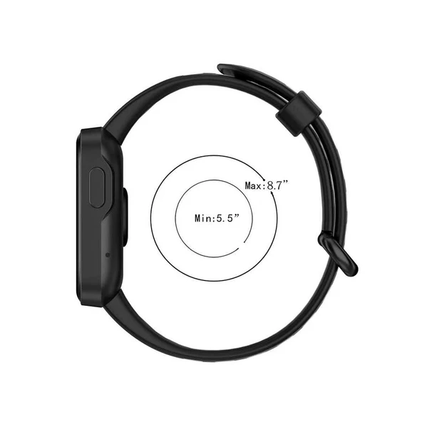 Xiaomi Redmi Watch 2 Lite - Kordon Silikon Kordon KRD-02 - 5