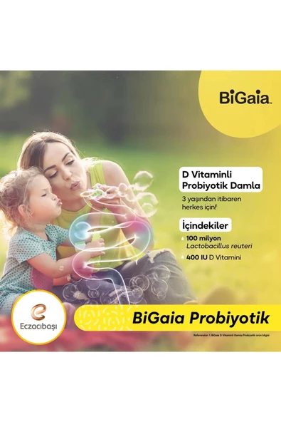 Bigaia D Vitaminli Probiyotik Damla 10 ml - 5