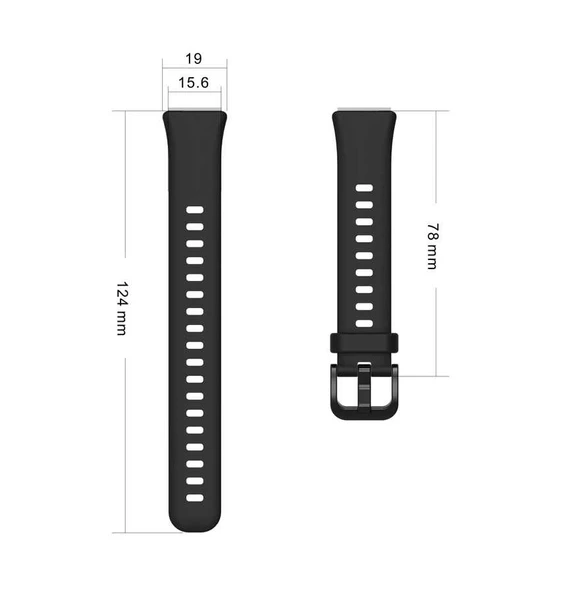 Huawei Band 7 - Kordon Silikon Kordon KRD-71 - 2