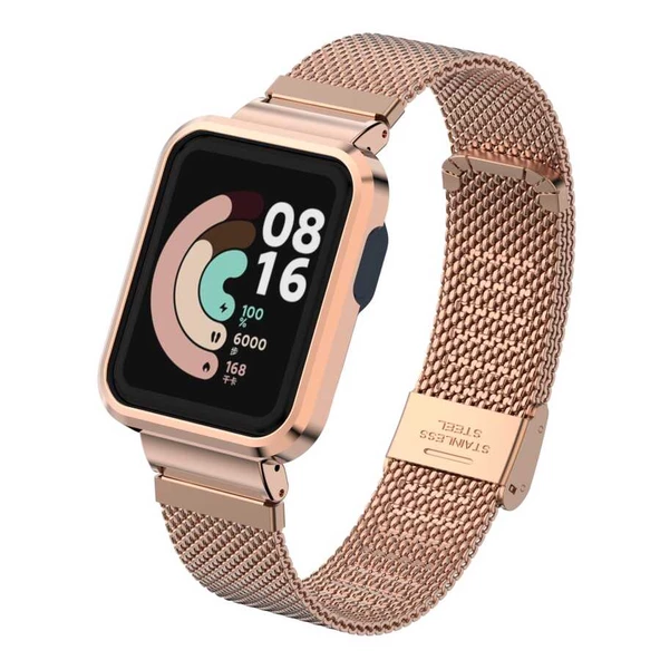 Xiaomi Redmi Watch Mi Watch Lite - Kordon Metal Kordon KRD-59 - 2
