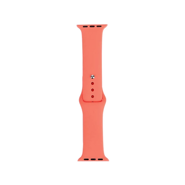 Apple Watch 44mm - Kordon Band Serisi Klasik Kordon Silikon Strap Kayış