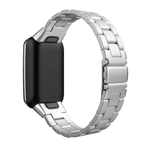 Xiaomi Mi Band 7 Pro - Kordon Metal Kordon KRD-04 - Resim 7