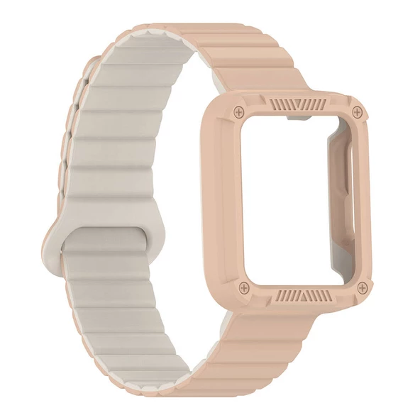 Xiaomi Redmi Watch 1 - Kordon Silikon Kordon Strap Kayış KRD-105 - 5