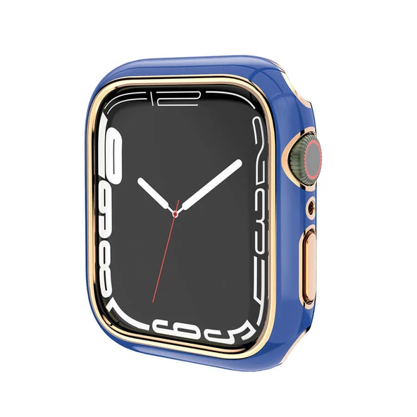 Apple Watch 38mm - Kasa ve Ekran Koruyucu Watch Gard 06 Sert PC Koruyucu - Resim 3