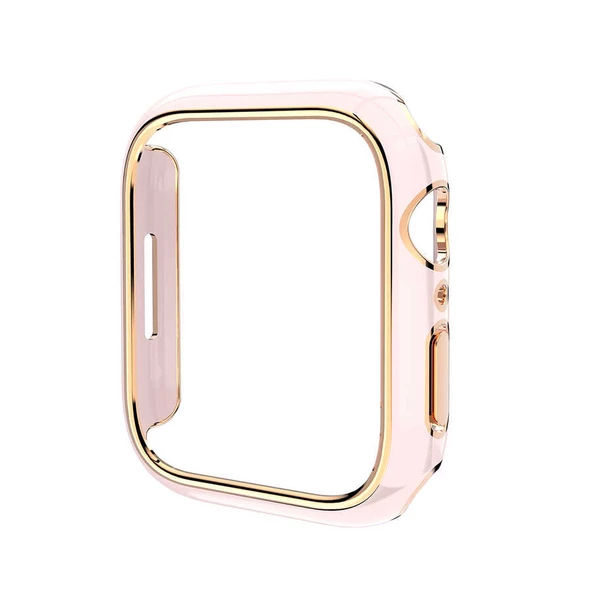 Apple Watch 38mm - Kasa ve Ekran Koruyucu Watch Gard 06 Sert PC Koruyucu