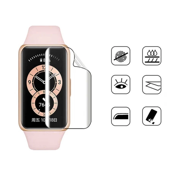 Huawei Band 6 - Ekran Koruyucu Narr Tpu Body Ekran Koruyucu Jelatin - 3