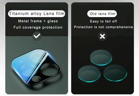 Apple iPhone 11 Pro - Metal Kamera Koruyucu CP-02 - 6