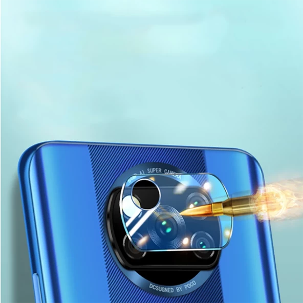 Xiaomi Poco X3 - Nano Kamera Koruyucu - Resim 3