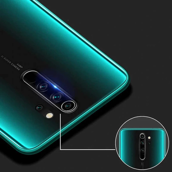 Xiaomi Redmi Note 8 Pro - Nano Kamera Koruyucu - 2