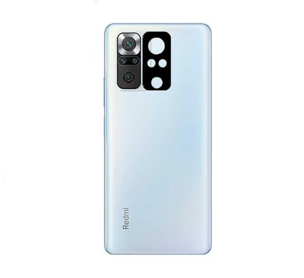 Xiaomi Redmi Note 10 Pro - Kamera Lens Koruyucu Golden Turtle Seramik Kamera Camı