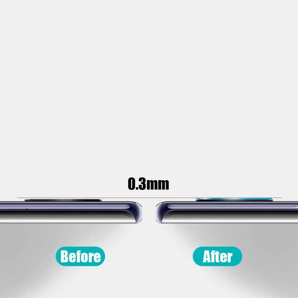 Huawei Mate 40 Pro - Kamera Lens Koruyucu Cam Koruma - Resim 2