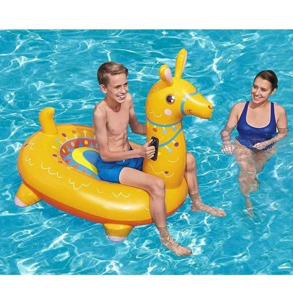 Bestway Tutunmalı Lama Binici 129x110 Cm - 41434 - 4