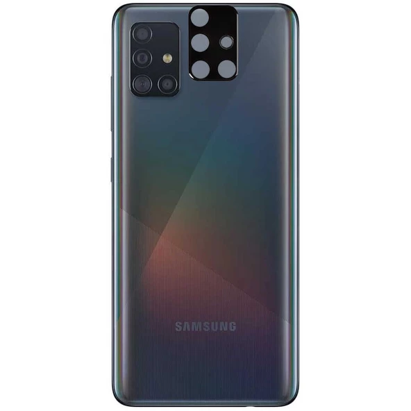 Samsung Galaxy A51 - Kamera Lens Koruyucu 3D Kamera Camı ürün görseli 1