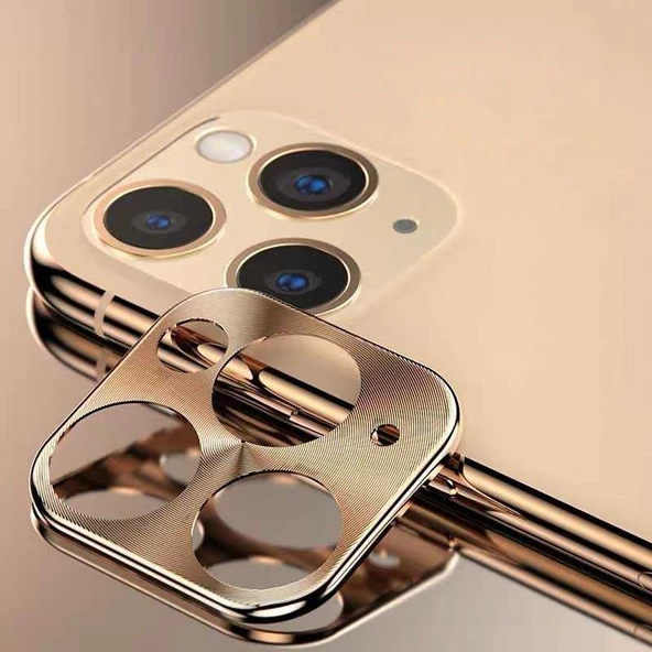 Apple iPhone 11 Pro - Metal Kamera Koruyucu