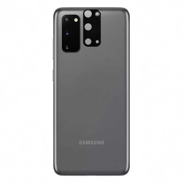 Samsung Galaxy S20 - Kamera Lens Koruyucu 3D Kamera Camı