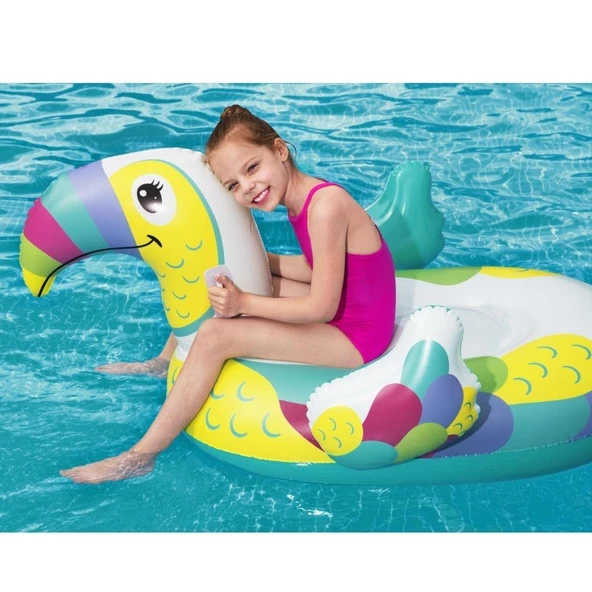 Bestway Tutunmalı Papağan Binici 173x91 Cm - 41437 - 5