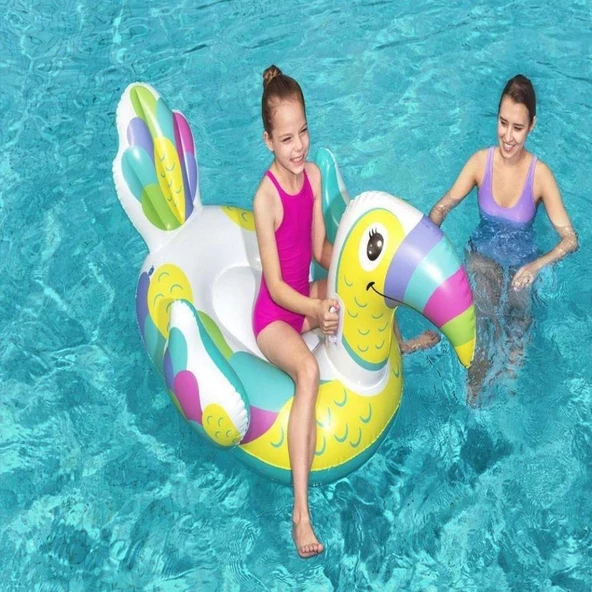 Bestway Tutunmalı Papağan Binici 173x91 Cm - 41437 - 4