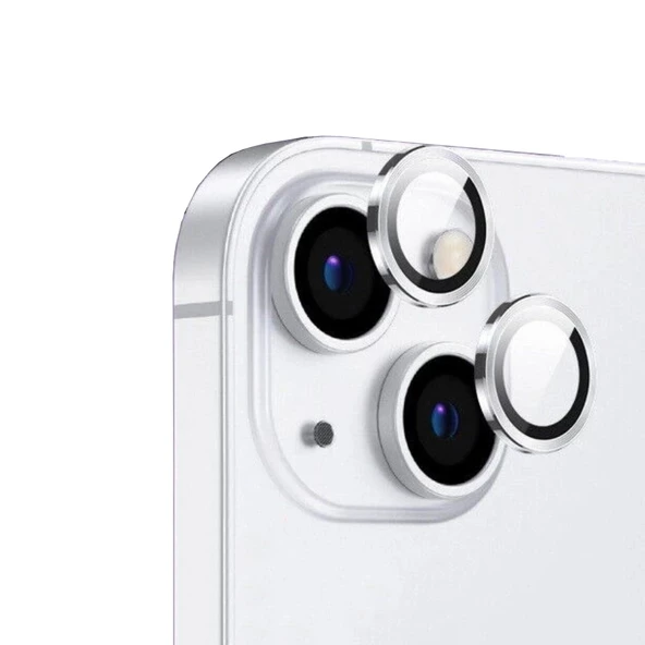 Apple iPhone 13 - Kamera Lens Koruyucu Safir Parmak İzi Bırakmayan Anti-Reflective CL-12