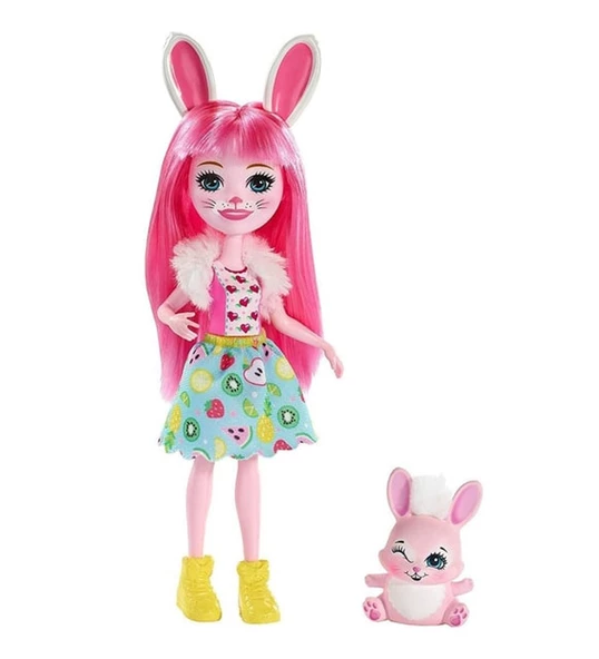 Enchantimals Bree Bunny Karakter Bebek FXM73 - 3