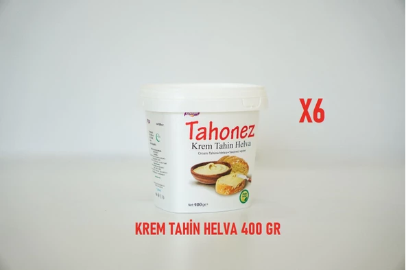 KIRKAĞAÇ Tahonez Krem Helva 400 Gr 6 Adet