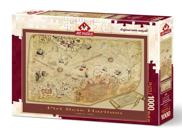 Art Puzzle Piri Reis Haritası - 1000 Parça 4308