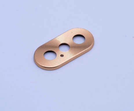 Apple iPhone X - Metal Kamera Koruyucu - 7