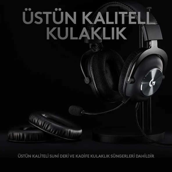 Logitech G Pro X 7.1 Surround Ses Oyuncu Kulaklığı 981-000818 - 4