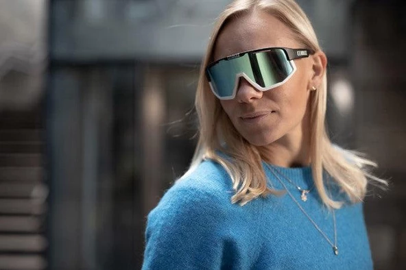 BLIZ Fusion Güneş Gözlüğü Nano Optics Nordic Light Matt Neon Rose Rose With Violet Blue Mirror ZB70050533 - 9