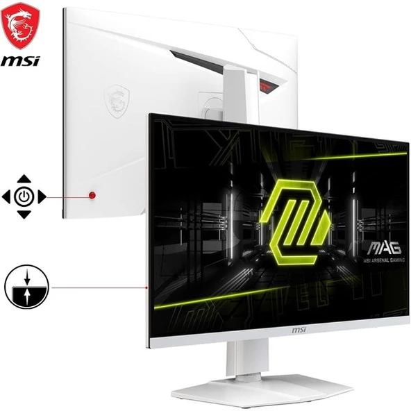MSI 27" FLAT RAPID IPS MAG 274URFW 1MS 160HZ HDMI-DP GAMING MONİTÖR 3840X2160 - 3