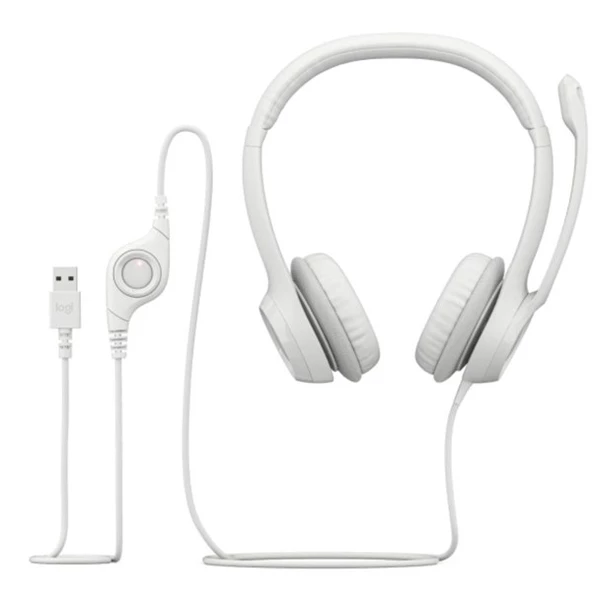 Logıtech H390 Usb Kulaklık-Beyaz 981-001286 - 2