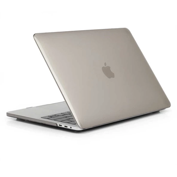 Apple Macbook 13.3' Air 2020 A2337 - Alt ve Üst Koruyucu MSoft Kristal Kapak