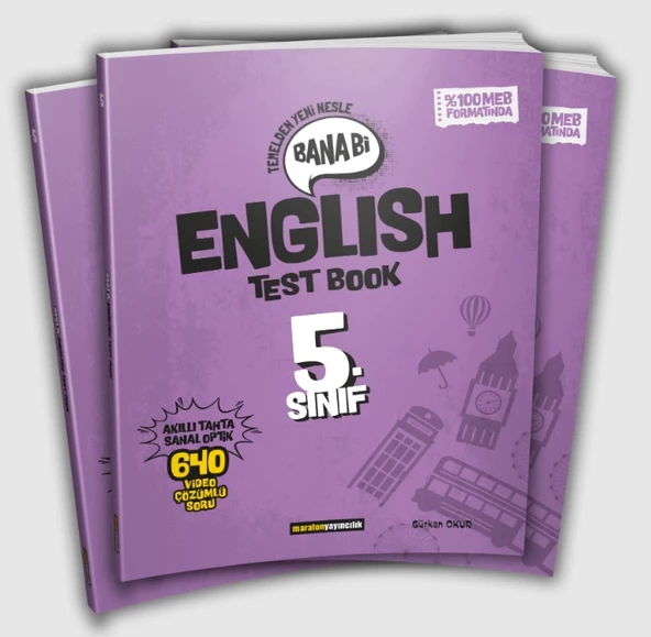 Maraton Yayıncılık 5.Sınıf English Test Book