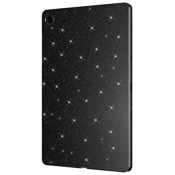 Samsung Galaxy Tab S8 - Tablet Kılıfı Simli Parlak Görünümlü Koton Kılıf - 2