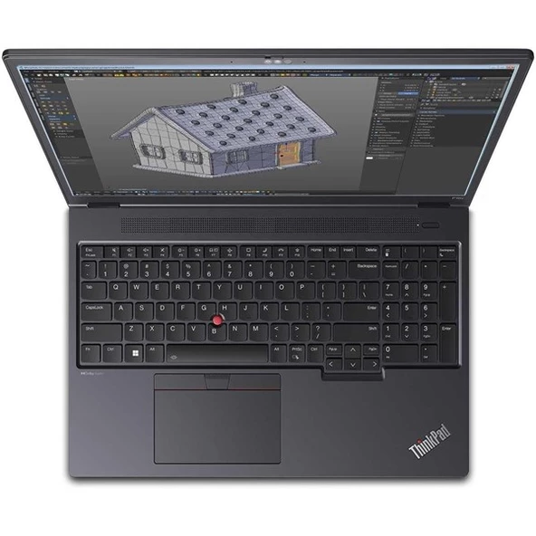 LENOVO 16" THINKPAD P16v 21KX003BTX ULTRA 7 155H-32GB DDR5 RAM-1TB NVME-6GB RTX A1000 ADA-W11 PRO - 4