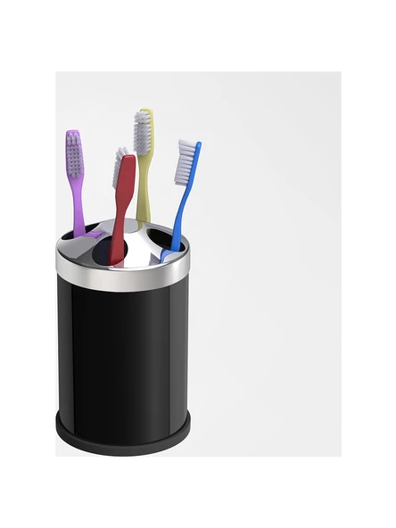 4 Parça Banyo Seti Krom Siyah - 3