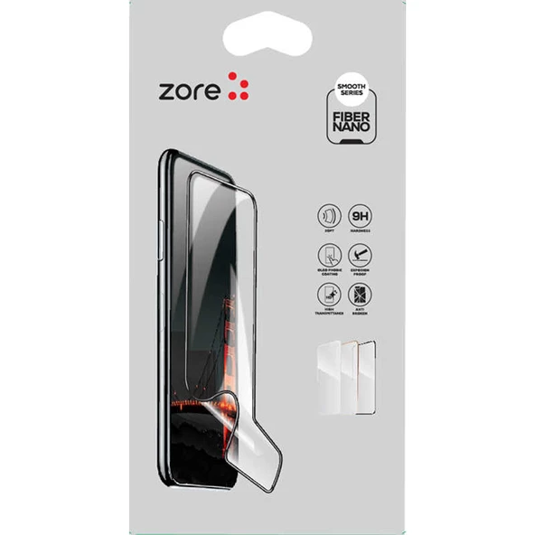 Apple iPhone 12 - Ekran Koruyucu Tam Kaplayan Fiber Nano Koruma