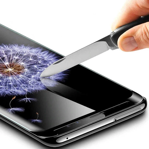 Samsung Galaxy Note 9 - Ekran Koruyucu Kavisli Full Yapışkanlı Cam Ekran Koruyucu - Resim 2