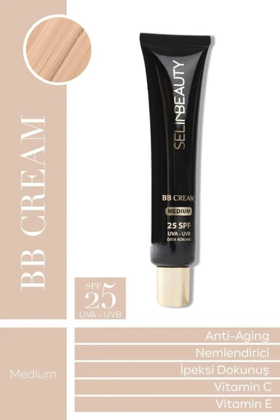 Selin Beauty BB Cream Medium SPF25 40 ML