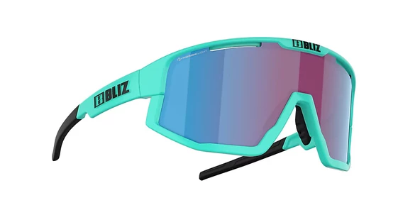 BLIZ Fusion Güneş Gözlüğü Nano Optics Nordic Light Matt Turquoise Rose With Violet Blue Mirror ZB70050433