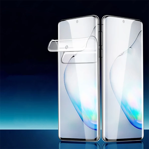 Samsung Galaxy S21 Ultra - Ekran Koruyucu Süper Pet Ekran Koruyucu Jelatin - 4
