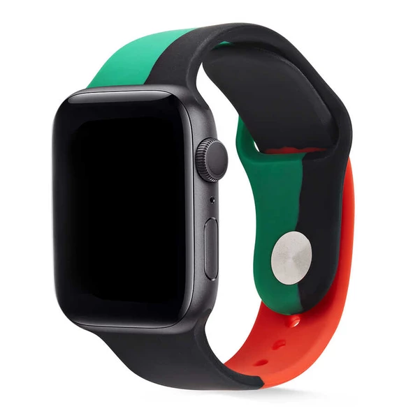 Apple Watch 42mm - Kordon Silikon Kordon KRD-39