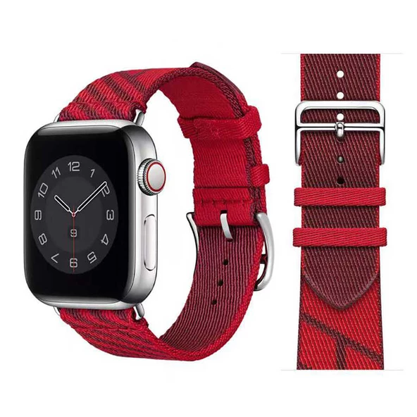 Apple Watch Ultra 49mm - Kordon Hasır Strap Kayış KRD-51