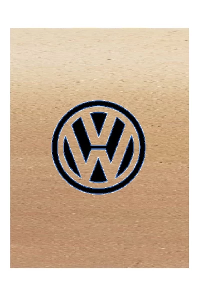 Volkswagen - Oto Kağıt Paspas - 100 Adetlik Rulo - 40 X 50 Cm * Kopartmalı Kraft Kağıt