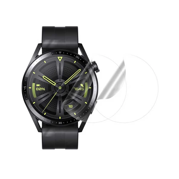 Huawei Watch GT3 46mm - Ekran Koruyucu Narr Tpu Body Ekran Koruyucu