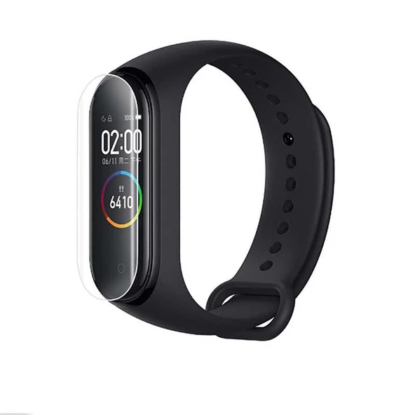 Xiaomi Mi Band 4 - Ekran Koruyucu Narr Tpu Body Ekran Koruyucu Jelatin