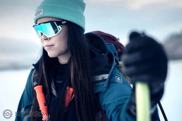 BLIZ Fusion Güneş Gözlüğü Nano Optics Nordic Light Matt Black Frame Begonia With Blue Multi Lens ZB70050633 - 6