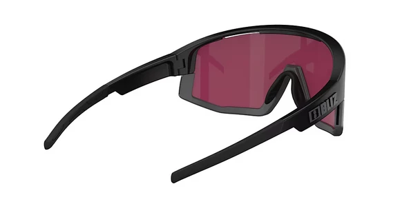 BLIZ Fusion Güneş Gözlüğü Nano Optics Nordic Light Matt Black Frame Begonia With Blue Multi Lens ZB70050633 - 5