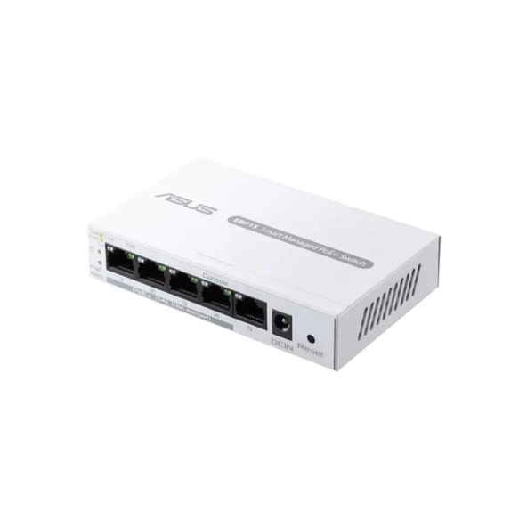 Asus ExpertWiFi EBP15 5-Port GbE Smart Managed PoE+ Switch ürün görseli 1