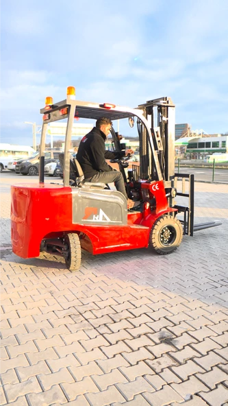 2 TON AKÜLÜ 0 FORKLİFT 4,5M LİTYUM - 2