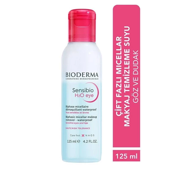 Bioderma Sensibio H2O Eye Çift Fazlı Makyaj Temizleyici 125 ml